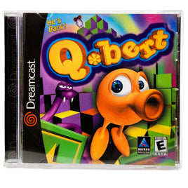 Qbert Dreamcast Like New - Front Cover Art Shown