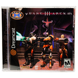 Quake Iii Arena Dreamcast Like New - Front Jewel Case Art