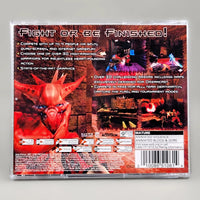 Quake III Arena - Dreamcast - Back artwork and spine edge visible, like new condition