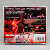 Quake III Arena - Dreamcast - Barcode area and back artwork close-up, very good condition