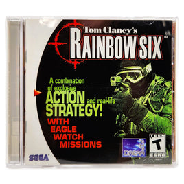 Rainbow Six Tom Clancys Dreamcast Like New - Game Case Front
