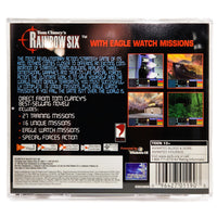 Rainbow Six Tom Clancys Dreamcast Like New - Rear Cover Shown