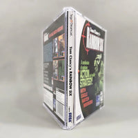 Rainbow Six, Tom Clancy's - Dreamcast - Game case spine view, like new condition