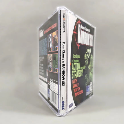 Rainbow Six, Tom Clancy's - Dreamcast - Game case spine view, like new condition