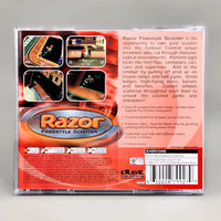 Razor Freestyle Scooter - Dreamcast - Rear tray insert artwork, very good condition