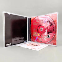 Razor Freestyle Scooter - Dreamcast - Open case view with front insert and tray artwork visible, very good condition