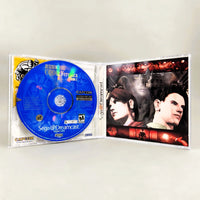 Resident Evil: CODE Veronica - Sega Dreamcast - Interior layout showing disc 2 placement & rear tray artwork, very good condition