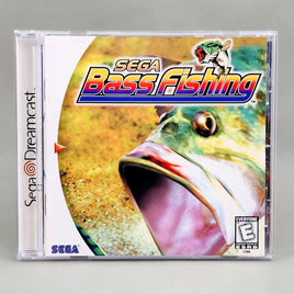 Sega Bass Fishing - Dreamcast - Authentic front artwork from instruction manual, like new condition