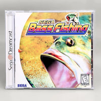 Sega Bass Fishing - Dreamcast - Authentic front artwork from instruction manual, like new condition