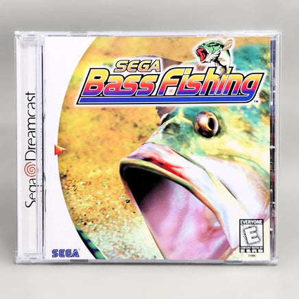 Sega Bass Fishing - Dreamcast - Authentic front artwork from instruction manual, like new condition
