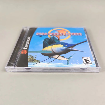 Sega Marine Fishing - Dreamcast - Game case front view, brand new condition