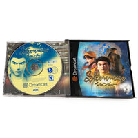 Shenmue Dreamcast Very Good - Disc 1 And Manual Displayed In Open Case