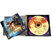 Shenmue Dreamcast Very Good - Disc 2 And Manual Displayed In Open Case
