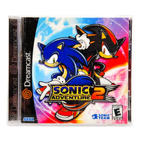 Sonic Adventure 2 Sega Dreamcast Like New CIB - Retail Front Insert Showing Full Design