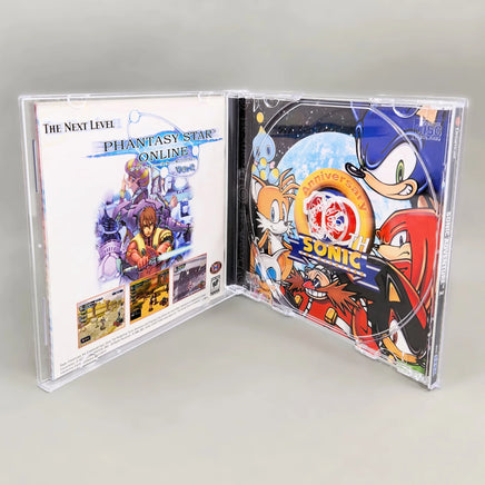 Sonic Adventure 2 - Sega Dreamcast - Disc tray artwork view, like new condition