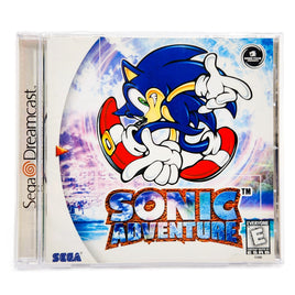 Sonic Adventure Sega Dreamcast Like New CIB - Front Cover Design Of Official Game