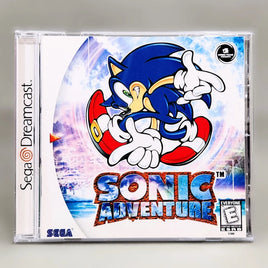 Sonic Adventure - Sega Dreamcast - Original front cover illustration displayed, like new condition