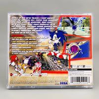 Sonic Adventure - Sega Dreamcast - Back artwork and spine edge visible, like new condition