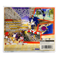 Sonic Adventure Sega Dreamcast Like New CIB - Game Details Shown On Back Panel