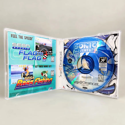 Sonic Adventure - Sega Dreamcast - CIB presentation of authentic release, like new condition