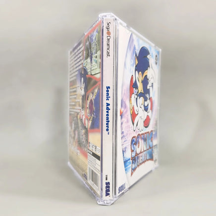 Sonic Adventure - Sega Dreamcast - Game case spine view, like new condition