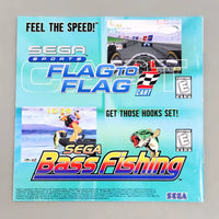 Sonic Adventure - Sega Dreamcast - Instruction manual back view, like new condition