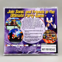 Sonic Shuffle [Not For Resale] Sega Dreamcast - Rear tray insert artwork, like new condition