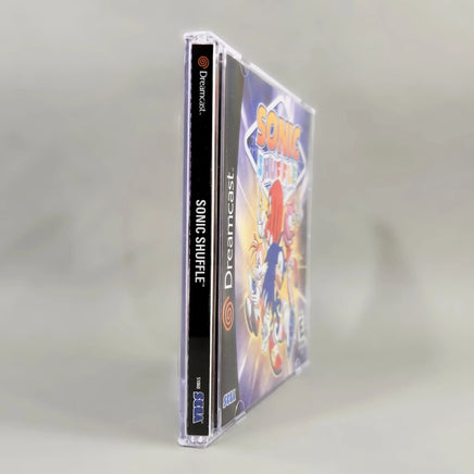 Sonic Shuffle [Not For Resale] Sega Dreamcast - Disc case spine view, like new condition