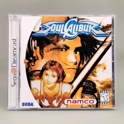 SoulCalibur - Dreamcast - Manual cover artwork shown, like new condition