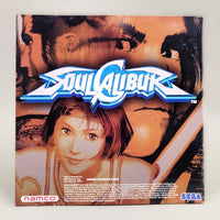 SoulCalibur - Dreamcast - Instruction manual back view, like new condition