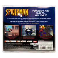 Spiderman Dreamcast Very Good - Back Of Game Case
