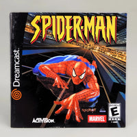 Spiderman - Dreamcast - Instruction manual front view, very good condition