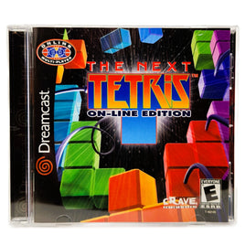 The Next Tetris Online Edition Dreamcast Very Good - Cib Front Cover