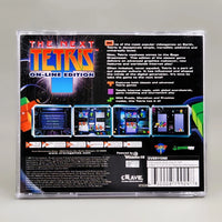 The Next Tetris: Online Edition - Dreamcast - Game details shown on back panel, very good condition