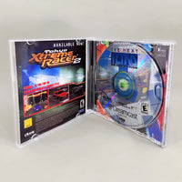 The Next Tetris: On-line Edition - Dreamcast - Open case layout showing game components, very good condition