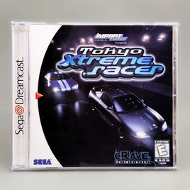 Tokyo Xtreme Racer - Dreamcast - Manual front page artwork visible, like new condition