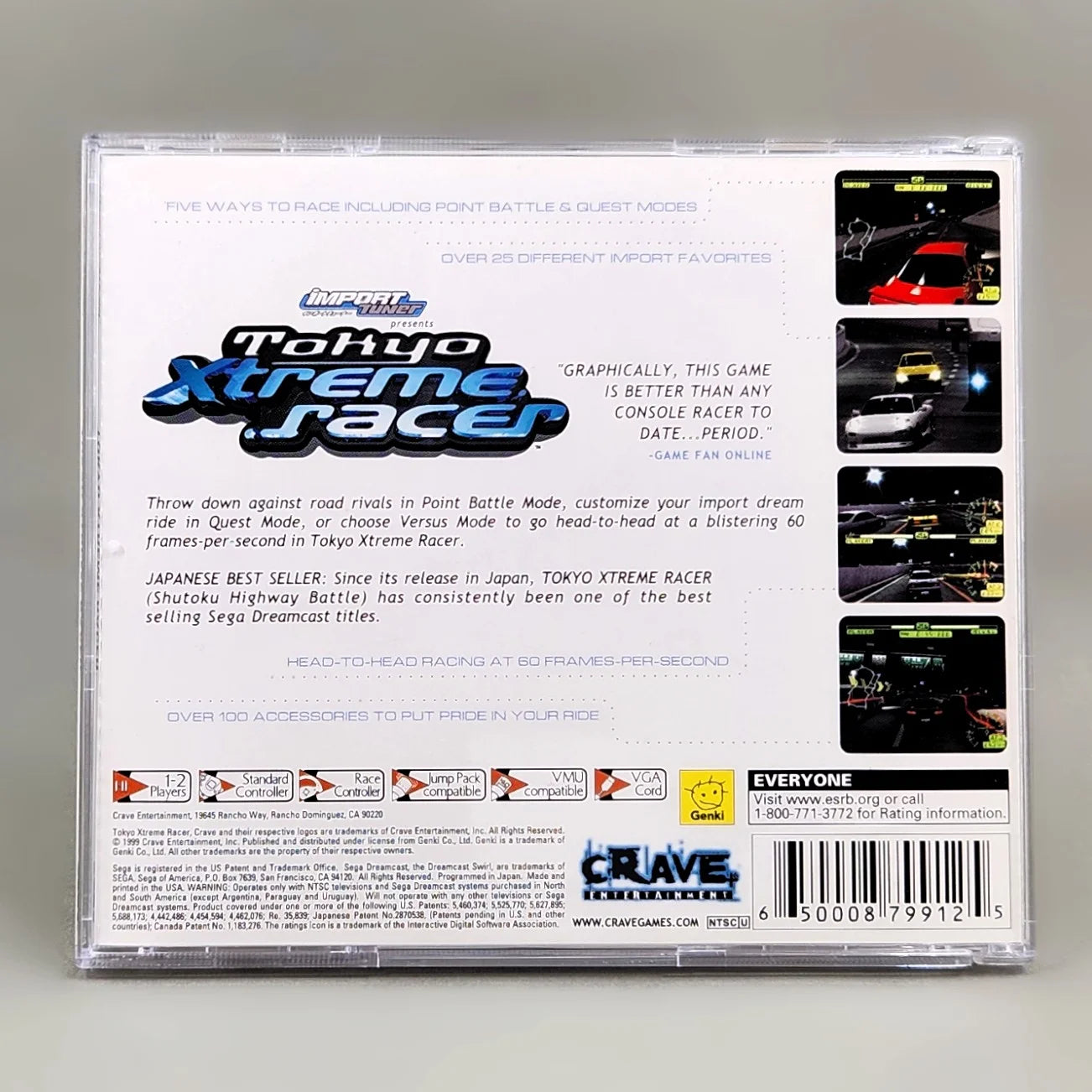 Buy Tokyo Xtreme Racer for Dreamcast – Like New with Manual| Retro