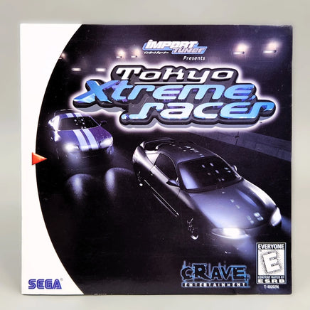 Tokyo Xtreme Racer - Dreamcast - Instruction manual front view, like new condition