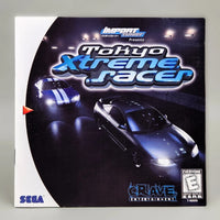 Tokyo Xtreme Racer - Dreamcast - Instruction manual front view, very good condition