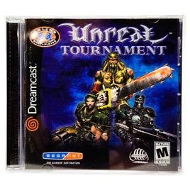 Unreal Tournament Dreamcast Very Good - Front Jewel Case Art