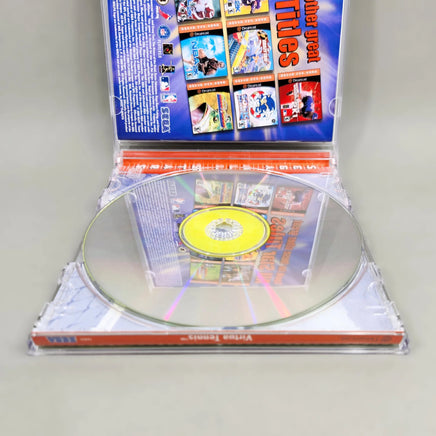 Virtua Tennis [Sega All Stars] Dreamcast - Disc surface close up view, very good condition