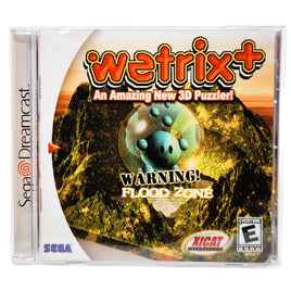 Wetrix Dreamcast Very Good - Cover Artwork – Front View