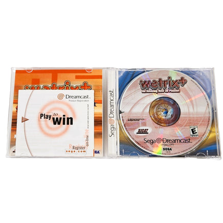 Wetrix Dreamcast Very Good - Case Open With Disc & Manual Inside