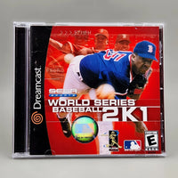 World Series Baseball 2K1 - Dreamcast - Front of jewel case with cover art, like new condition