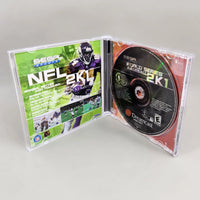 World Series Baseball 2K1 - Dreamcast - Disc and manual displayed inside jewel case, like new condition