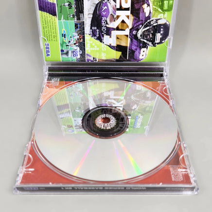 World Series Baseball 2K1 - Dreamcast - Disc surface close up view, like new condition