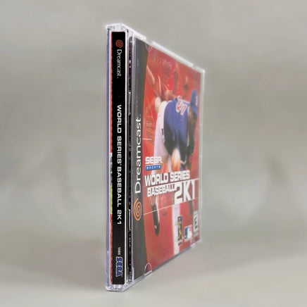 World Series Baseball 2K1 [NFR] Dreamcast - Game case spine view, very good condition