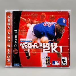 World Series Baseball 2K1 [Sega All Stars] Dreamcast - Complete front insert view, like new condition