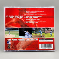World Series Baseball 2K1 [Sega All Stars] Dreamcast - Official release back artwork, like new condition