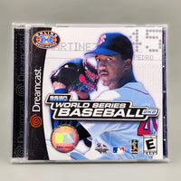 World Series Baseball 2K2 - Dreamcast - Front cover design of official game, like new condition